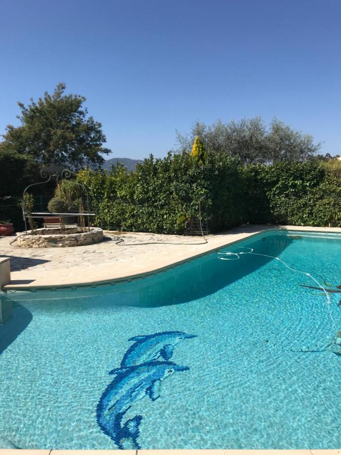2 Pièces Rdc Villa Piscine La Roquette-sur-Siagne Esterno foto