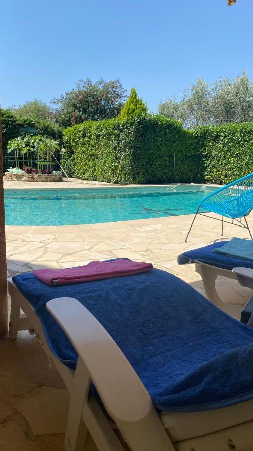 2 Pièces Rdc Villa Piscine La Roquette-sur-Siagne Esterno foto