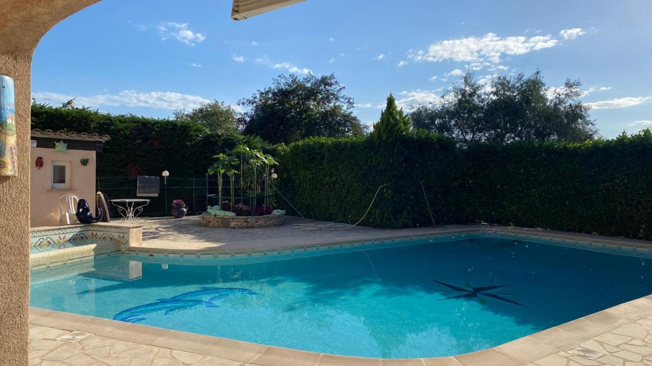 2 Pièces Rdc Villa Piscine La Roquette-sur-Siagne Esterno foto