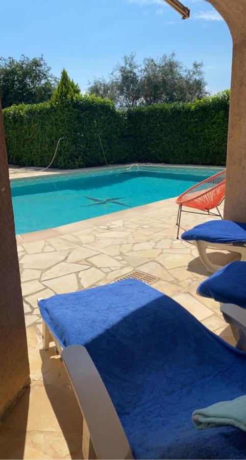 2 Pièces Rdc Villa Piscine La Roquette-sur-Siagne Esterno foto