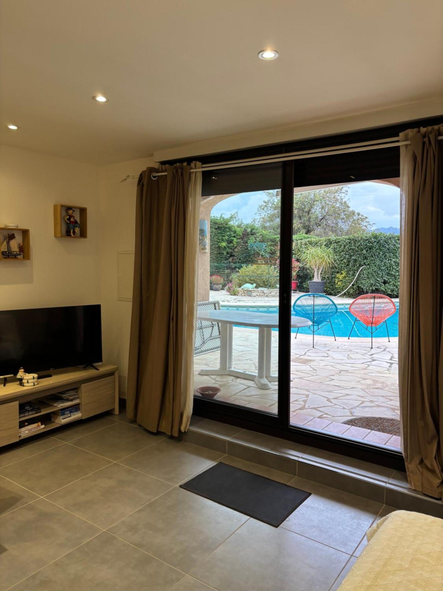 2 Pièces Rdc Villa Piscine La Roquette-sur-Siagne Esterno foto